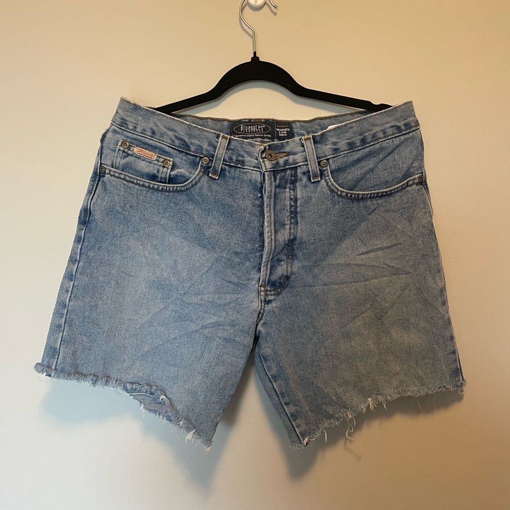 Vintage Bluenotes Blue Jean Shorts Classic Cut-Off Style